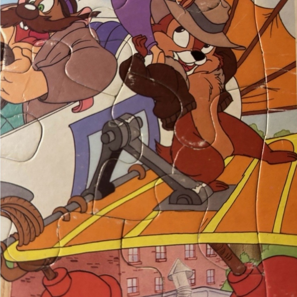 Disney Chip N Dale Rescue Rangers Frame-Tray Puzzle - Picture 3 of 5
